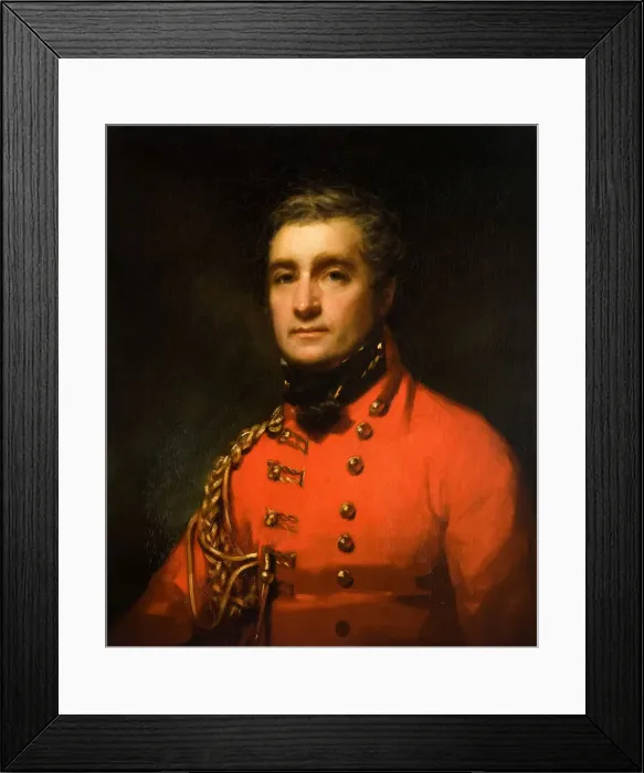 Framed Print : Portrait of General Henry Wynyard (1761-1838), c. 1815 Framed Print : Portrait of General Henry Wynyard (1761-1838), c. 1815