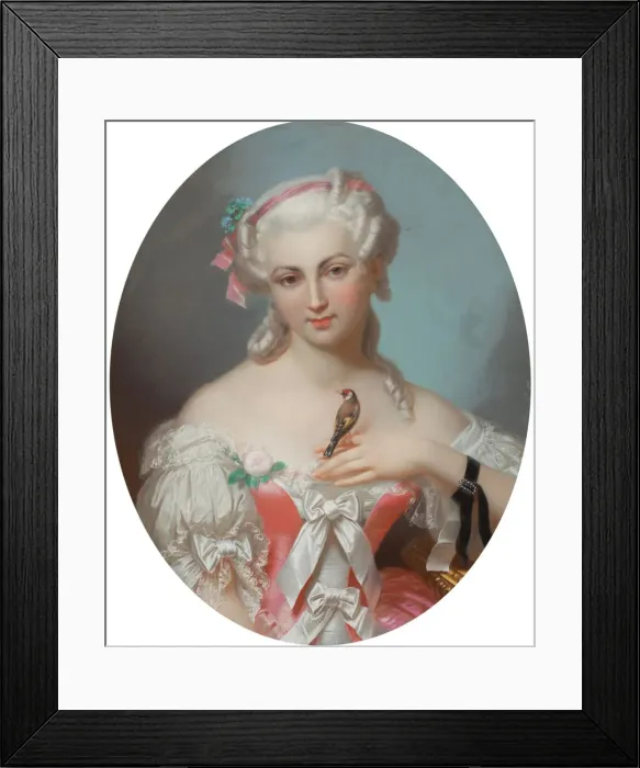 Framed Print : Anne Henriette of France (1727-1752), First half of the 19th cent Framed Print : Anne Henriette of France (1727-1752), First half of the 19th cent