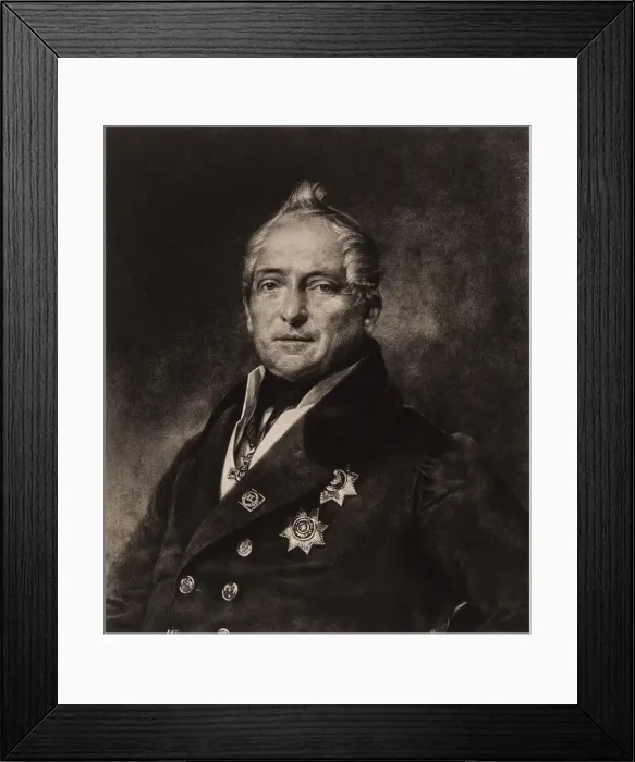 Framed Print : Portrait of Pyotr Yakovlevich Ubri (Peter von Oubril) (1774-1847) Framed Print : Portrait of Pyotr Yakovlevich Ubri (Peter von Oubril) (1774-1847)