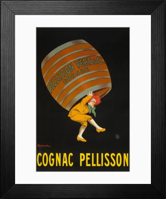 Framed Print : Cognac Pellisson, c. 1907 Framed Print : Cognac Pellisson, c. 1907