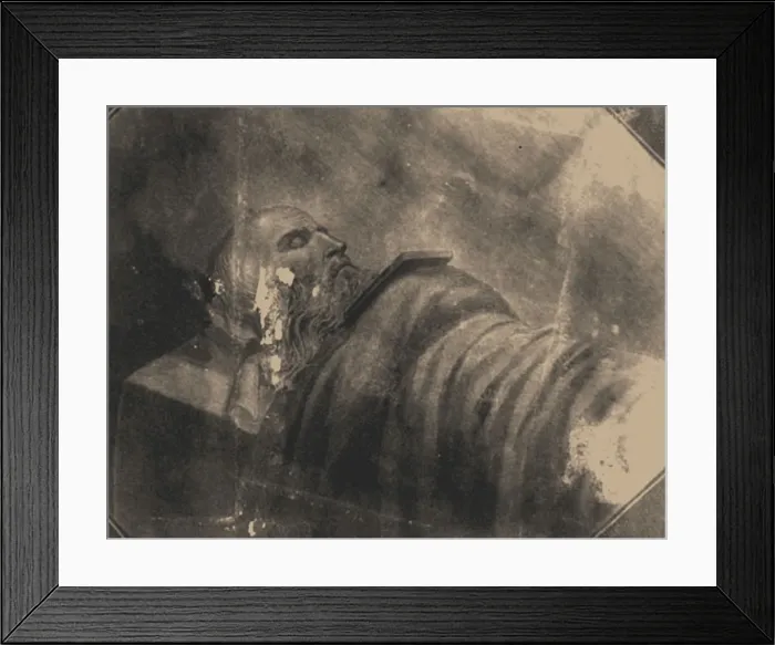 Framed Print : Fyodor Kuzmich on His Deathbed, 1864 Framed Print : Fyodor Kuzmich on His Deathbed, 1864