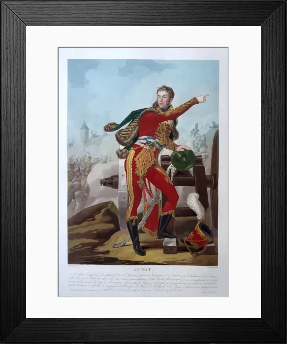 Framed Print : General Jean Andoche Junot (1771-1813), Duc d Abrantes, 1790s Framed Print : General Jean Andoche Junot (1771-1813), Duc d Abrantes, 1790s