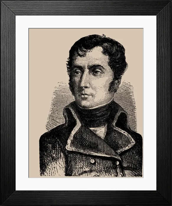 Framed Print : General Jean Antoine Verdier (1767-1839), 1889 Framed Print : General Jean Antoine Verdier (1767-1839), 1889