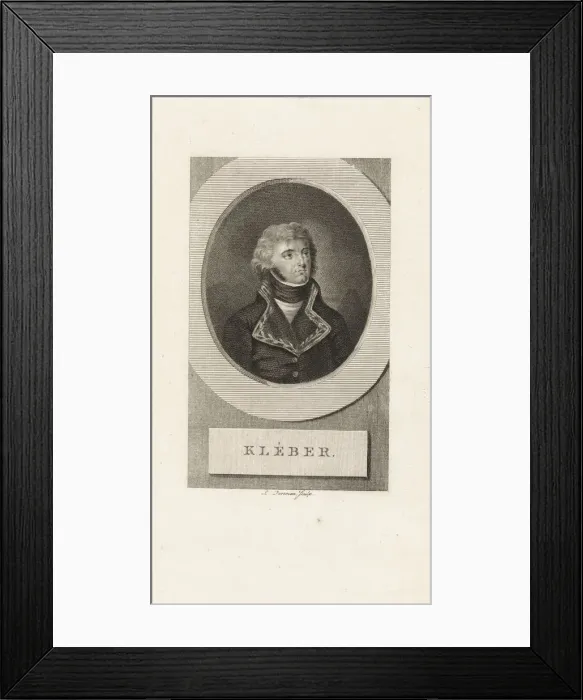 Framed Print : General Jean-Baptiste Kleber (1753-1800), 1807 Framed Print : General Jean-Baptiste Kleber (1753-1800), 1807