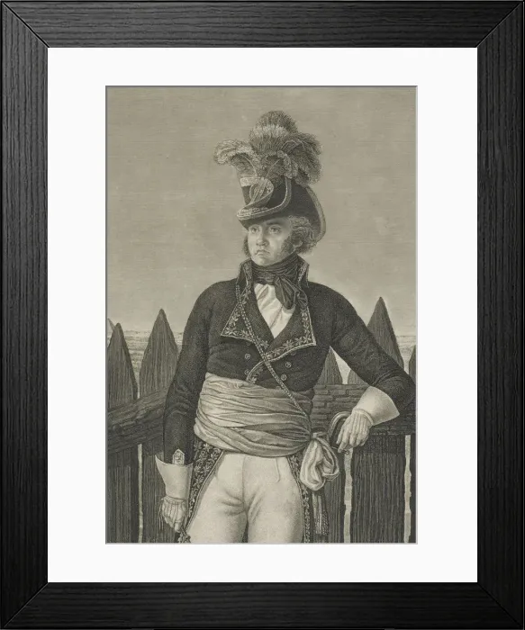 Framed Print : General Jean-Baptiste Kleber (1753-1800), 1811 Framed Print : General Jean-Baptiste Kleber (1753-1800), 1811