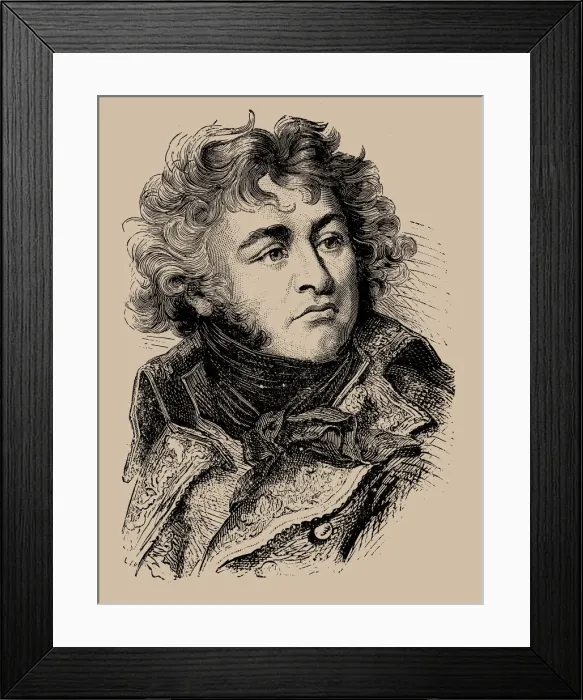Framed Print : General Jean-Baptiste Kleber (1753-1800), 1889 Framed Print : General Jean-Baptiste Kleber (1753-1800), 1889