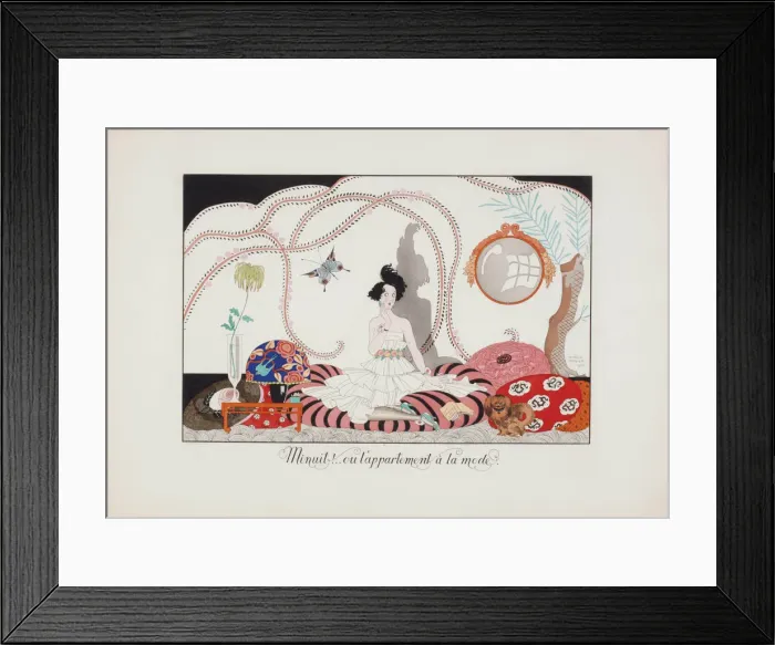 Framed Print : Le Bonheur du Jour ou Les Graces a la Mode, 1924 Framed Print : Le Bonheur du Jour ou Les Graces a la Mode, 1924