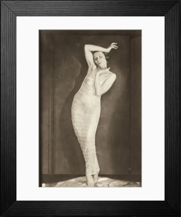 Framed Print : The dancer Ellinor Tordis, 1926 Framed Print : The dancer Ellinor Tordis, 1926