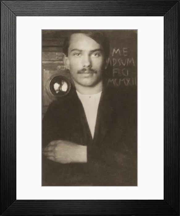 Framed Print : Self-Portrait, 1912 Framed Print : Self-Portrait, 1912