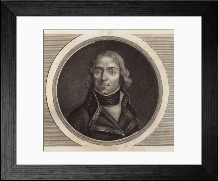 Framed Print : General Pierre Riel, marquis de Beurnonville (1752-1821), 1790s Framed Print : General Pierre Riel, marquis de Beurnonville (1752-1821), 1790s