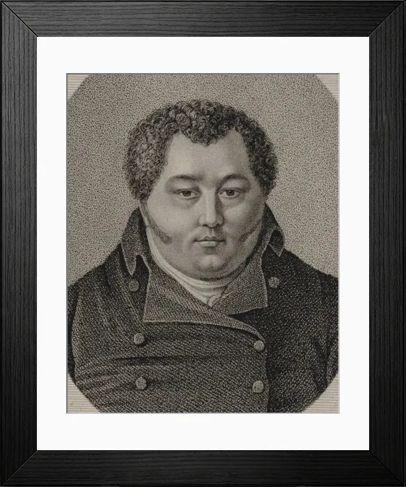 Framed Print : Georges Cadoudal (1771-1804), 1800s Framed Print : Georges Cadoudal (1771-1804), 1800s