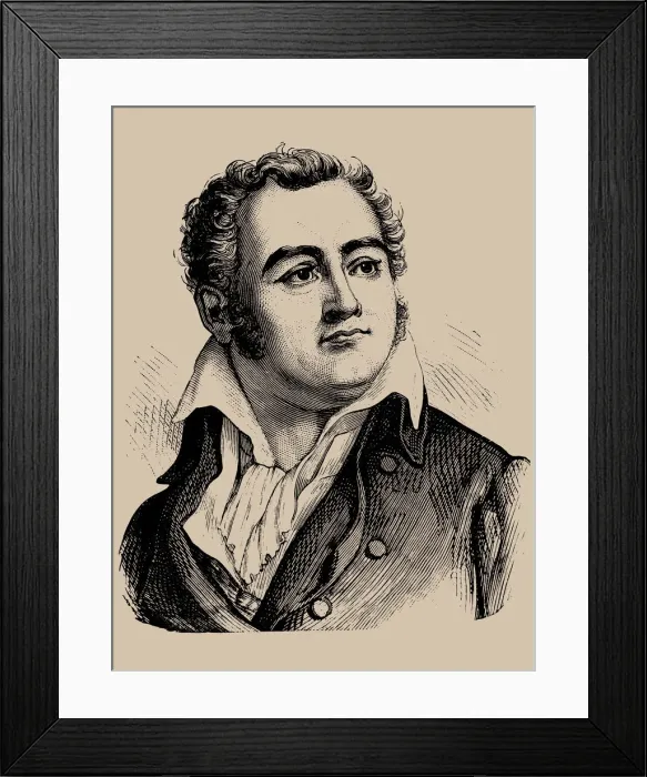 Framed Print : Georges Cadoudal (1771-1804), 1889 Framed Print : Georges Cadoudal (1771-1804), 1889