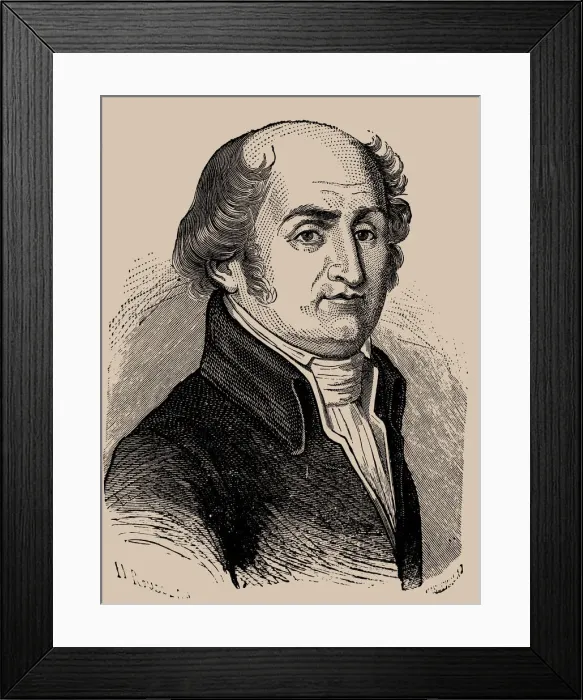 Framed Print : Gilbert Romme (1750-1795), 1889 Framed Print : Gilbert Romme (1750-1795), 1889