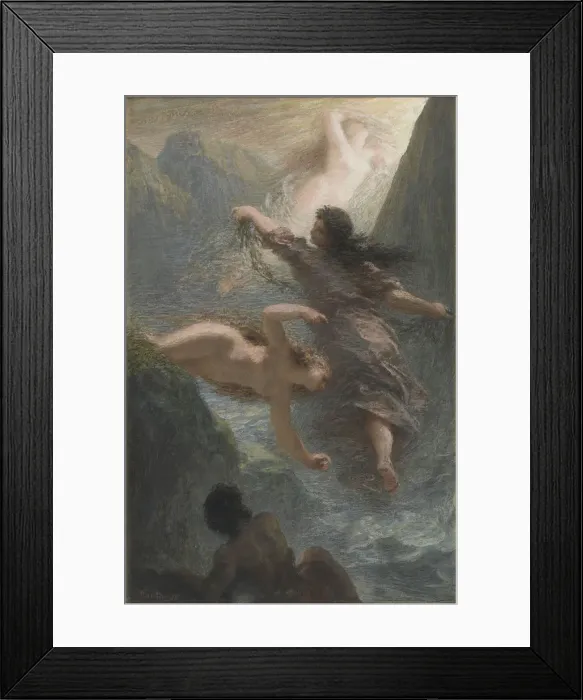 Framed Print : Gold of the Rhine (Das Rheingold), 1876 Framed Print : Gold of the Rhine (Das Rheingold), 1876
