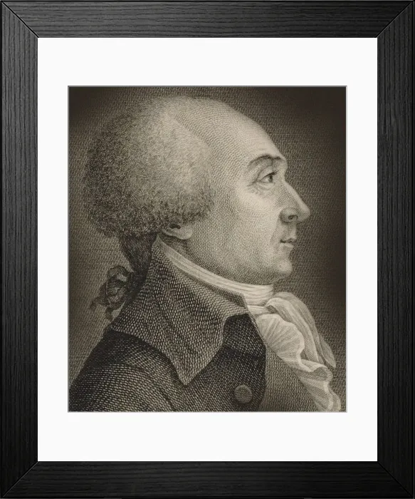 Framed Print : Jacques-Rene Hebert (1757-1794), 1791 Framed Print : Jacques-Rene Hebert (1757-1794), 1791