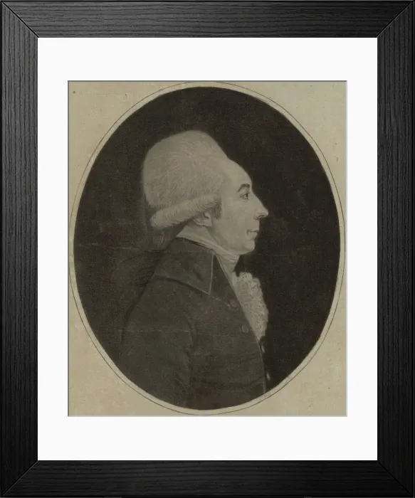 Framed Print : Jean Baptiste Baron de Cloots du Val-de-Grace, known as Anacharsis Cloots (1755-1794), 1792 Framed Print : Jean Baptiste Baron de Cloots du Val-de-Grace, known as Anacharsis Cloots (1755-1794), 1792