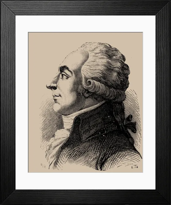 Framed Print : Jean Baptiste Baron de Cloots du Val-de-Grace, known as Anacharsis Cloots (1755-1794), 1889 Framed Print : Jean Baptiste Baron de Cloots du Val-de-Grace, known as Anacharsis Cloots (1755-1794), 1889