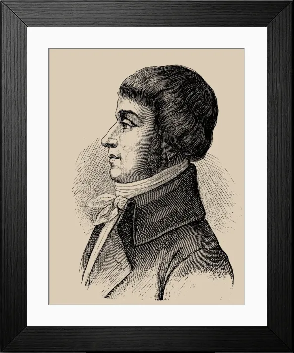 Framed Print : Jean de Bry, called Debry (1760-1834), 1889 Framed Print : Jean de Bry, called Debry (1760-1834), 1889