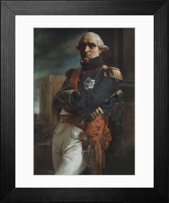 Framed Print : Jean Mathieu Philibert Serurier (1742-1819), 1846 Framed Print : Jean Mathieu Philibert Serurier (1742-1819), 1846