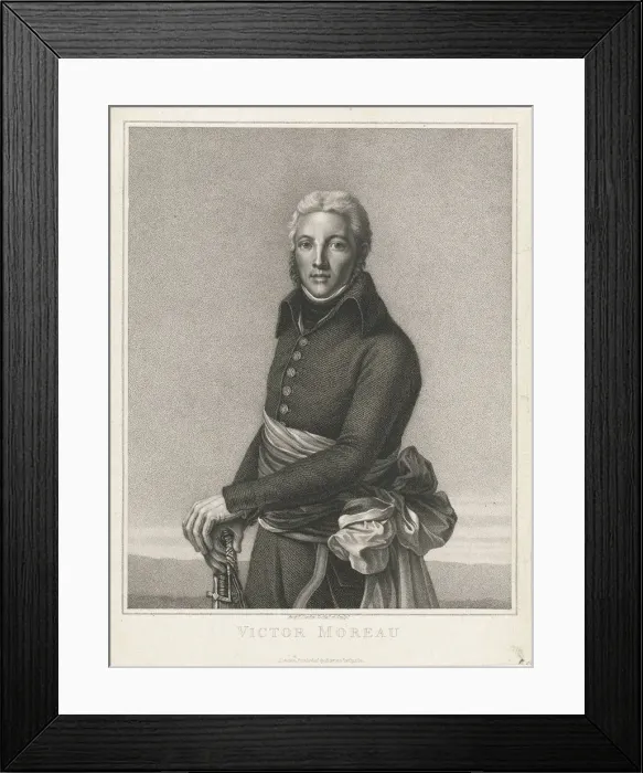 Framed Print : Jean Victor Moreau (1764-1813), 1802 Framed Print : Jean Victor Moreau (1764-1813), 1802