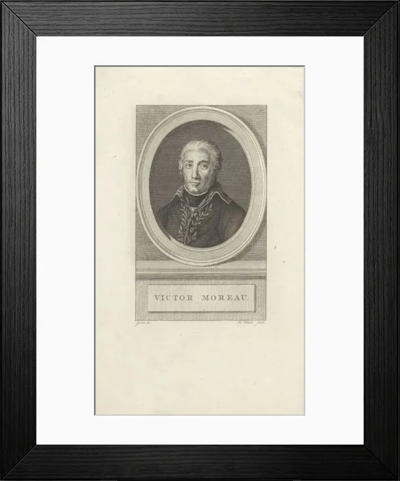 Framed Print : Jean Victor Moreau (1764-1813), c. 1800 Framed Print : Jean Victor Moreau (1764-1813), c. 1800