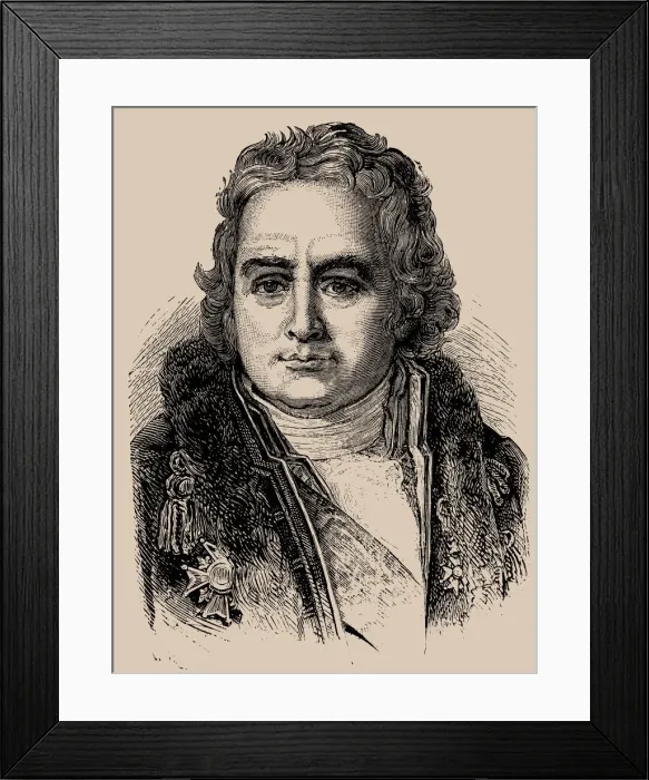 Framed Print : Jean-Antoine Chaptal (1756-1832), 1889 Framed Print : Jean-Antoine Chaptal (1756-1832), 1889