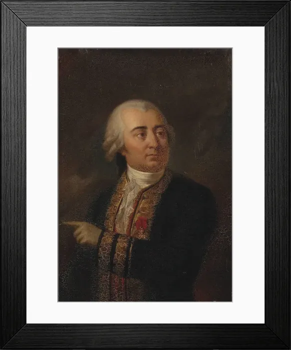 Framed Print : Jean-Baptiste Cyrus de Timbrune de Thiembronne, Comte de Valence (1752-1822) Detail, 1841 Framed Print : Jean-Baptiste Cyrus de Timbrune de Thiembronne, Comte de Valence (1752-1822) Detail, 1841
