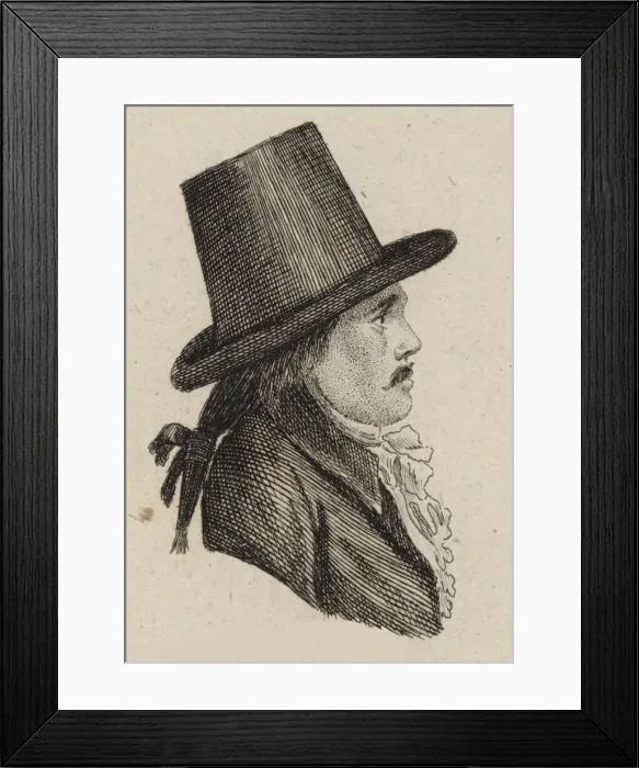 Framed Print : Jean-Baptiste Drouet (1763-1824), 1791