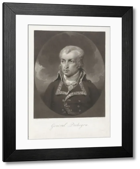 Framed Print : Jean-Charles Pichegru (1761-1804), 1795 Framed Print : Jean-Charles Pichegru (1761-1804), 1795