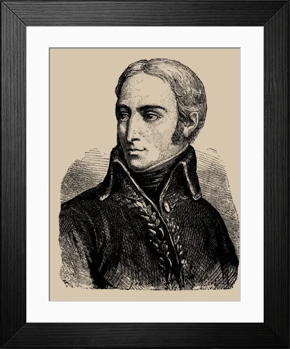 Framed Print : Jean-Joseph, Marquis Dessolles (1767-1828), 1889 Framed Print : Jean-Joseph, Marquis Dessolles (1767-1828), 1889