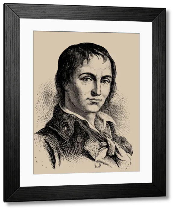 Framed Print : Jean-Marie Collot d Herbois (1749-1796), 1889 Framed Print : Jean-Marie Collot d Herbois (1749-1796), 1889