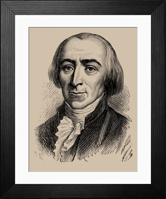 Framed Print : Jean-Marie Roland de La Platiere (1734-1793), 1889 Framed Print : Jean-Marie Roland de La Platiere (1734-1793), 1889