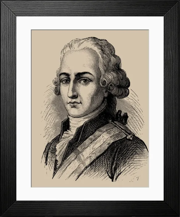 Framed Print : Jean-Nicolas Pache (1746-1823), 1889 Framed Print : Jean-Nicolas Pache (1746-1823), 1889