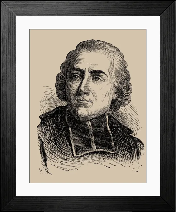 Framed Print : Jean-Sifrein Maury (1746-1817), 1889 Framed Print : Jean-Sifrein Maury (1746-1817), 1889