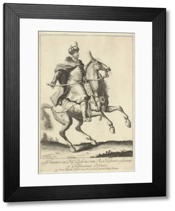 Framed Print : John III Sobieski (1629-1696), King of Poland and Grand Duke of Lithuania, c. 1680 Framed Print : John III Sobieski (1629-1696), King of Poland and Grand Duke of Lithuania, c. 1680