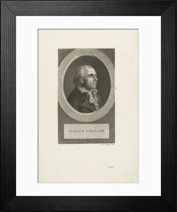 Framed Print : Joseph Chalier (1747-1793), 1790s Framed Print : Joseph Chalier (1747-1793), 1790s
