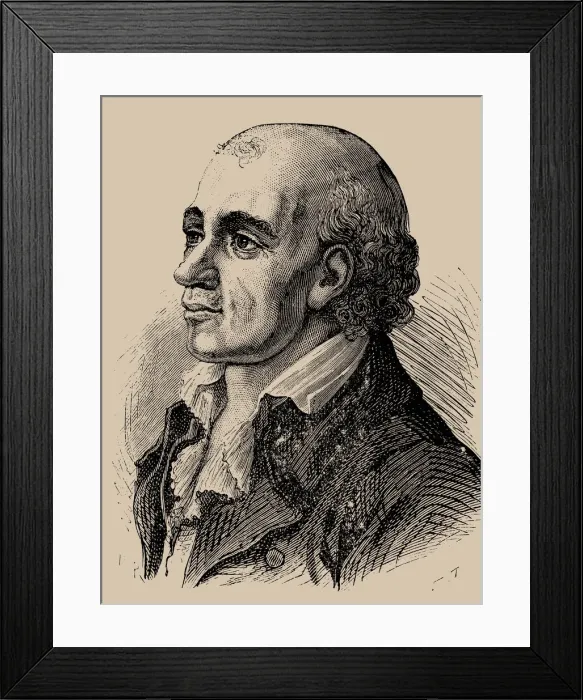 Framed Print : Joseph Chalier (1747-1793), 1889 Framed Print : Joseph Chalier (1747-1793), 1889