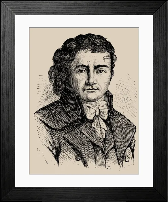 Framed Print : Joseph Le Bon (1765-1795), 1889 Framed Print : Joseph Le Bon (1765-1795), 1889