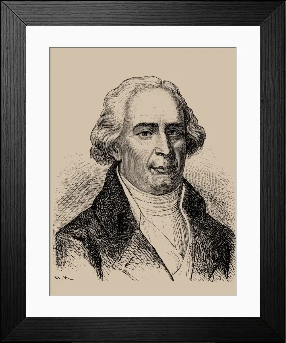 Framed Print : Joseph Michel Montgolfier (1740-1810), 1889 Framed Print : Joseph Michel Montgolfier (1740-1810), 1889