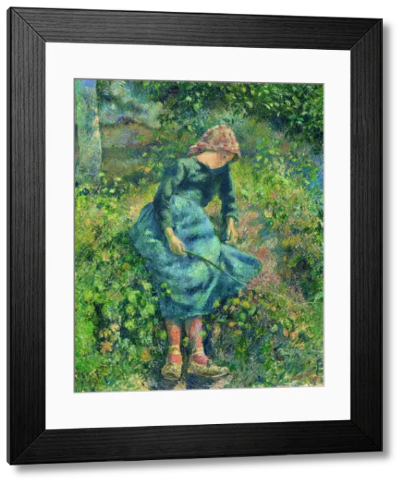 Framed Print : La bergere, 1881 Framed Print : La bergere, 1881