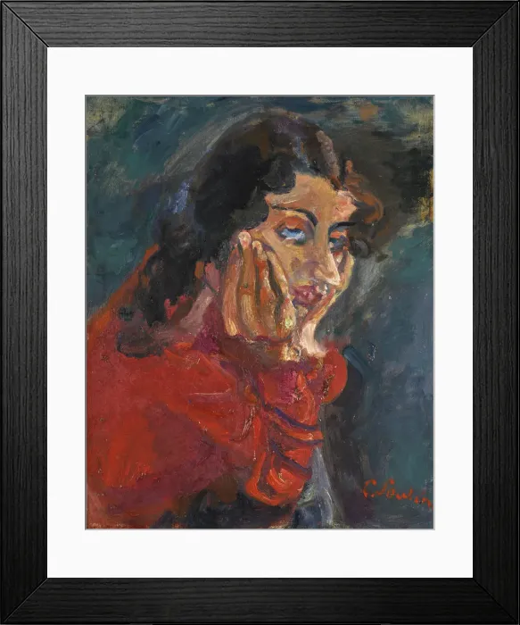 Framed Print : La femme accoude (Gerda Groth), ca 1937 Framed Print : La femme accoude (Gerda Groth), ca 1937