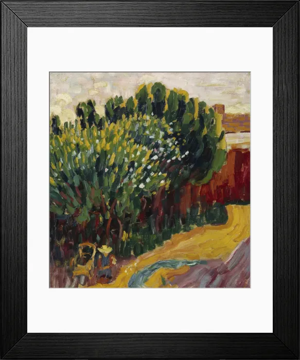 Framed Print : Landscape in Caranteque, 1905-1906
