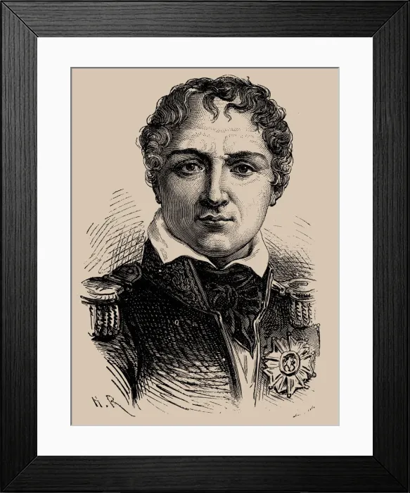 Framed Print : Laurent de Gouvion-Saint-Cyr (1764-1830), 1889 Framed Print : Laurent de Gouvion-Saint-Cyr (1764-1830), 1889