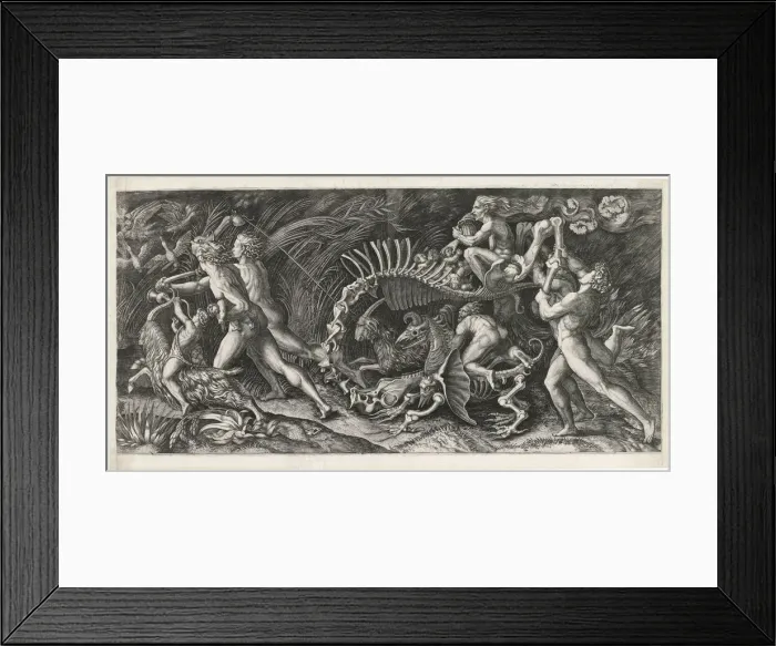 Framed Print : Lo Stregozzo (The Witchs Procession), c. 1520 Framed Print : Lo Stregozzo (The Witchs Procession), c. 1520