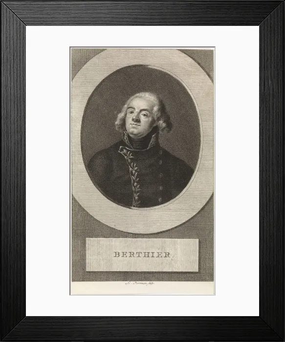 Framed Print : Louis Alexandre Berthier, Prince de Wagram, Duc de Valangin, Prince of Neuchatel (1753-1815) Framed Print : Louis Alexandre Berthier, Prince de Wagram, Duc de Valangin, Prince of Neuchatel (1753-1815)