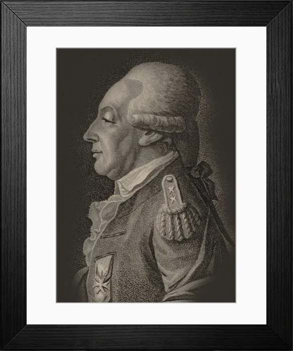 Framed Print : Louis Antoine de Bougainville (1729-1811), c. 1800 Framed Print : Louis Antoine de Bougainville (1729-1811), c. 1800