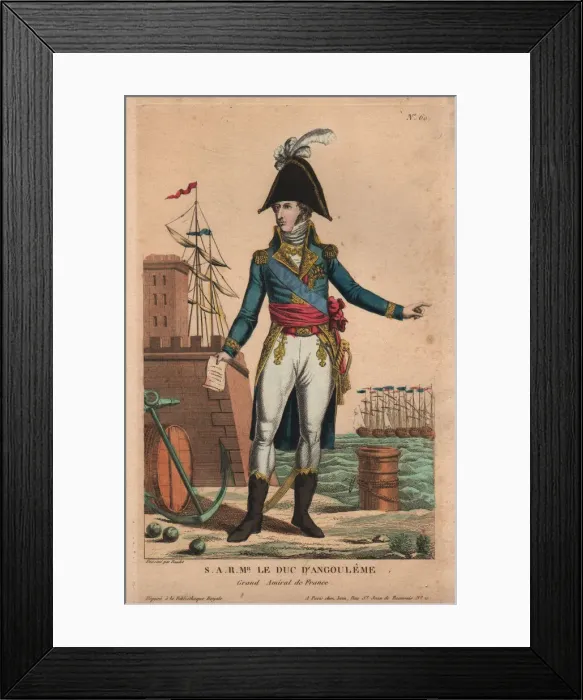 Framed Print : Louis Antoine of France, Duke of Angouleme (1775-1844), ca 1820 Framed Print : Louis Antoine of France, Duke of Angouleme (1775-1844), ca 1820