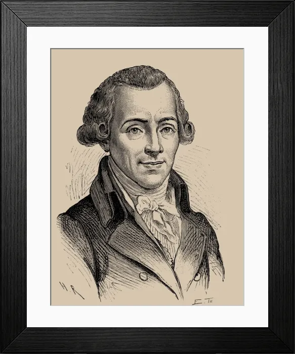 Framed Print : Louis Nicolas Vauquelin (1763-1829), 1889