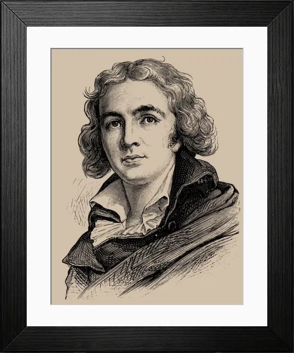 Framed Print : Marie-Joseph Blaise de Chenier (1764-1811), 1889 Framed Print : Marie-Joseph Blaise de Chenier (1764-1811), 1889