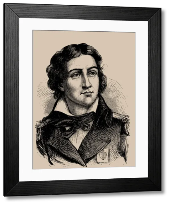 Framed Print : Maurice Joseph Louis Gigost d Elbee (1752-1794), 1889 Framed Print : Maurice Joseph Louis Gigost d Elbee (1752-1794), 1889
